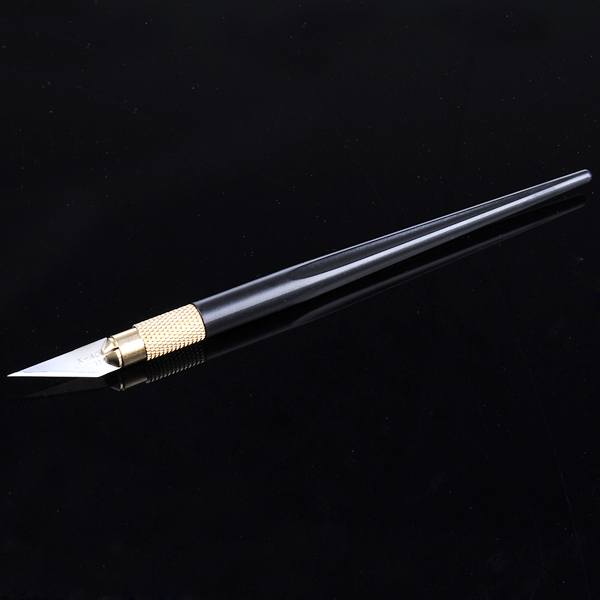 Metal Handle Hobby Cutter Craft with 10pcs Blade Cutting Tool - photo 2