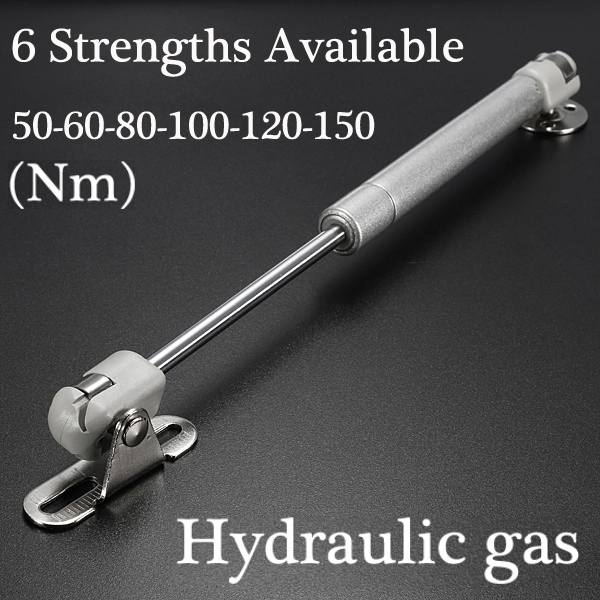 50-150Nm Hydraulic Gas Strut Lift Support Door Cabinet Hinge spring Brass Cover - photo 2