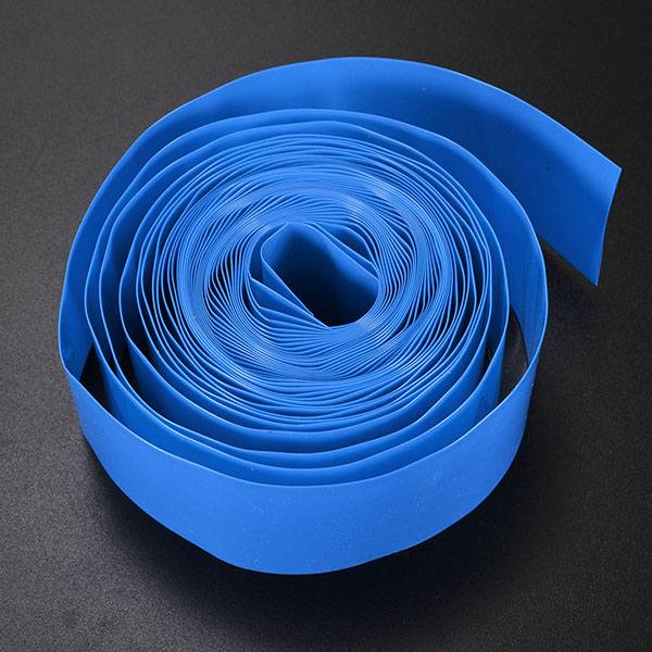 5M Flat 29.5MM 18.5MM PVC Heat Shrink Tubing For 18650 18500 Battery - photo 7