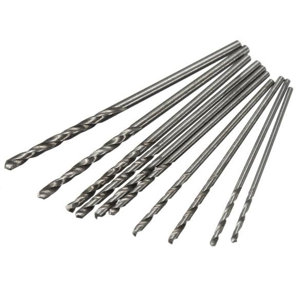 10pcs Mini 0.8-1.5mm Twist Drill Bit For PCB Board Wood Plastic - photo 2