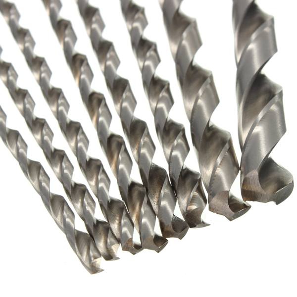4mm To 10mm Diameter Extra Long HSS Auger Twist Drill Bit Straigth Shank 200mm - photo 4