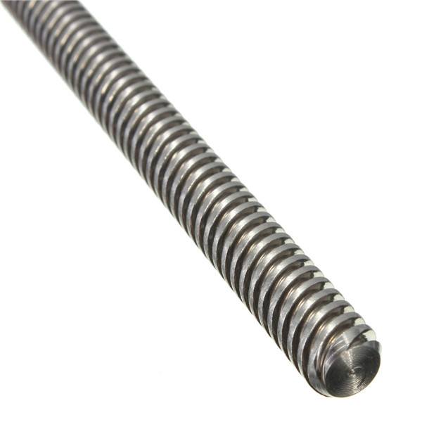 Machifit 400mm T8 Lead Screw 8mm Thread 2mm Pitch Lead Screw with Copper Nut - photo 3