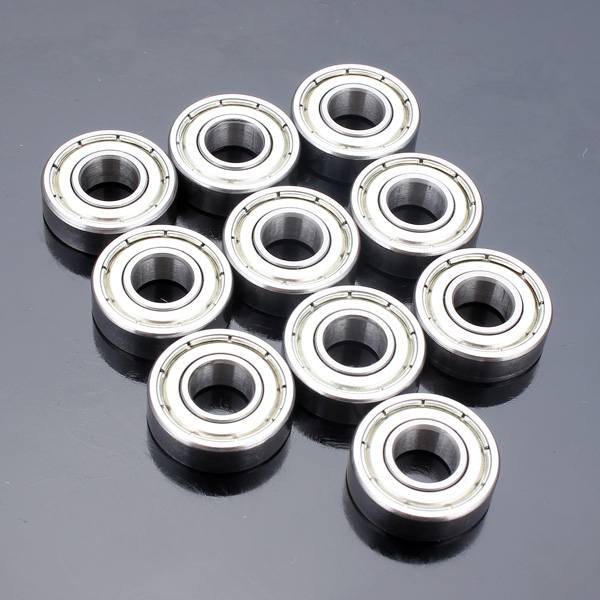 Machifit 10pcs 10x19x5mm Steel Sealed Shielded Deep Groove Ball Bearing 6800zz - photo 2