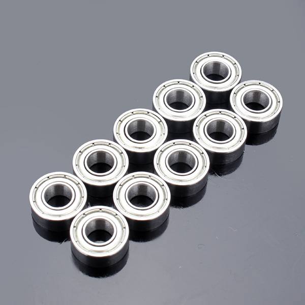 10pcs 6x13x5mm Steel Sealed Shielded Deep Groove Ball Bearings 686zz - photo 4