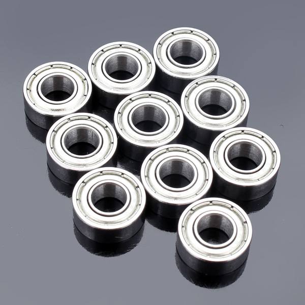 10pcs 6x13x5mm Steel Sealed Shielded Deep Groove Ball Bearings 686zz - photo 5