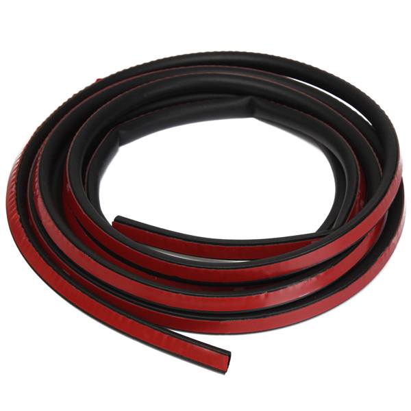 4M Small D Shape Car Truck Motor Door Hollow Rubber Seal Weather Strip 10x8mm - photo 3