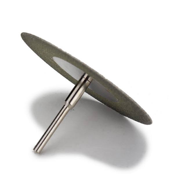 60mm Diamond Grinding Wheel Metal Cutting Disc For Dremel Rotary Tool With 1 Arbor Shaft - photo 4