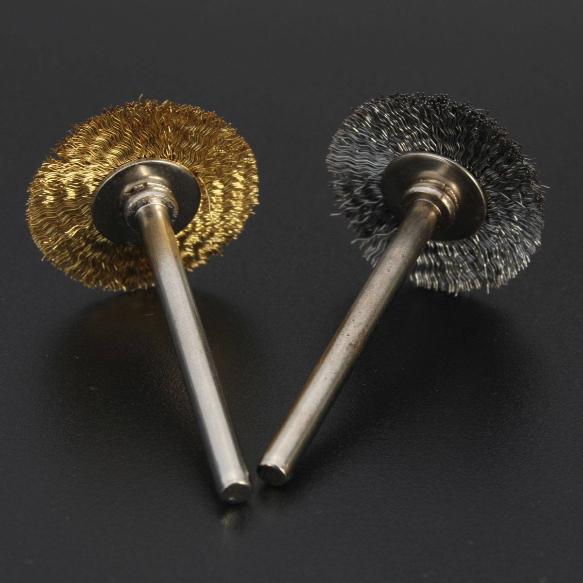 Steel/Copper Wire Brush Wire Wheel Brush for Grinder Dremel Rotary Tool Polishing Tool - photo 2