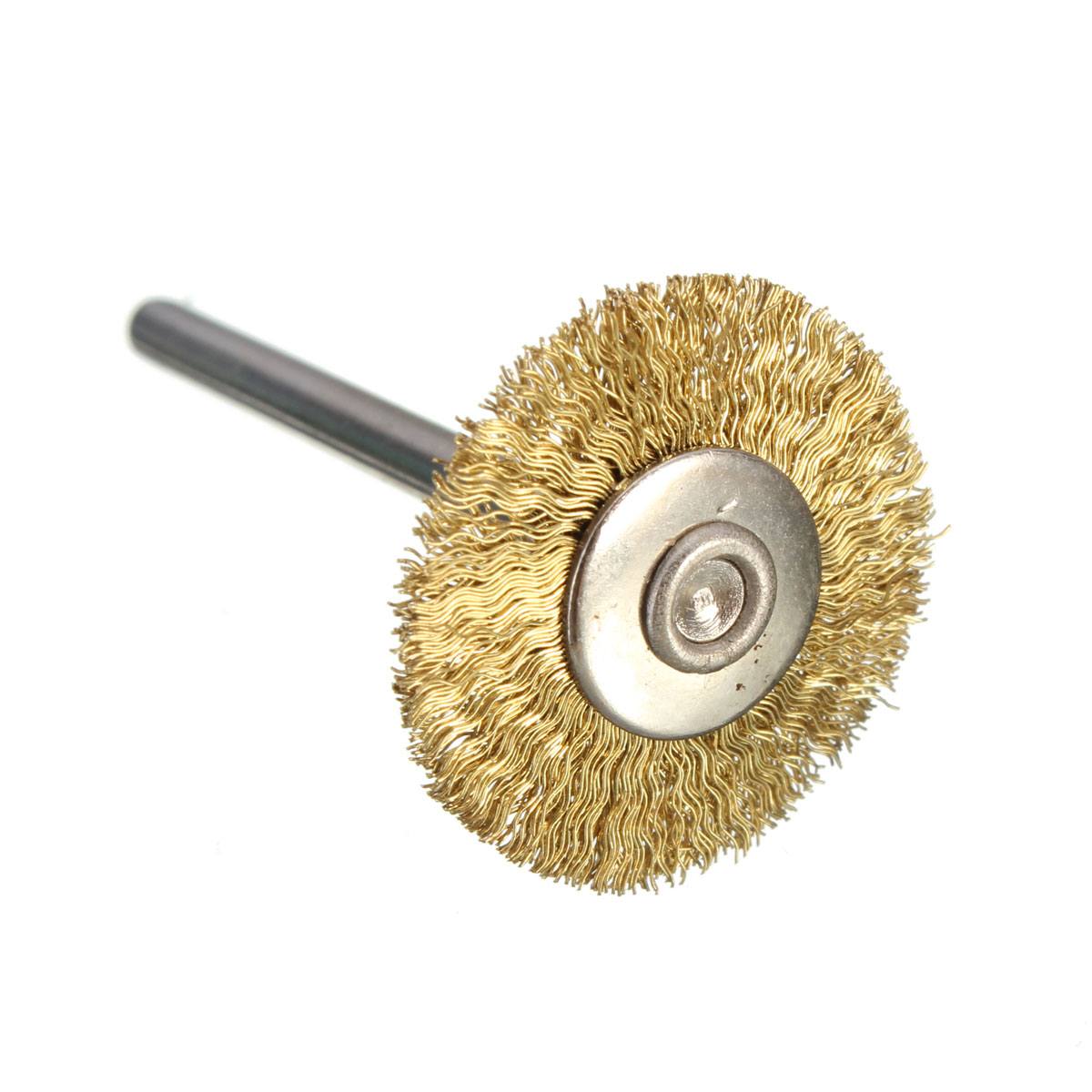 Steel/Copper Wire Brush Wire Wheel Brush for Grinder Dremel Rotary Tool Polishing Tool - photo 6