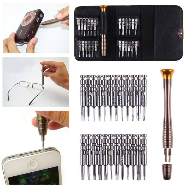 25 in 1 Precision Torx Screwdriver  Repair Tool Set for Watch Cell Phone - photo 5