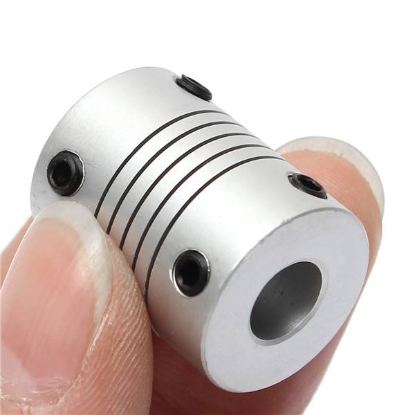8mm x  8mm Aluminum Flexible Shaft Coupling OD19mm x L25mm CNC Stepper Motor Coupler Connector - photo 6