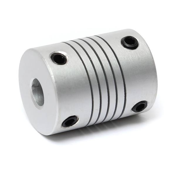 6mm x 8mm Aluminum Flexible Shaft Coupling OD19mm x L25mm CNC Stepper Motor Coupler Connector - photo 3