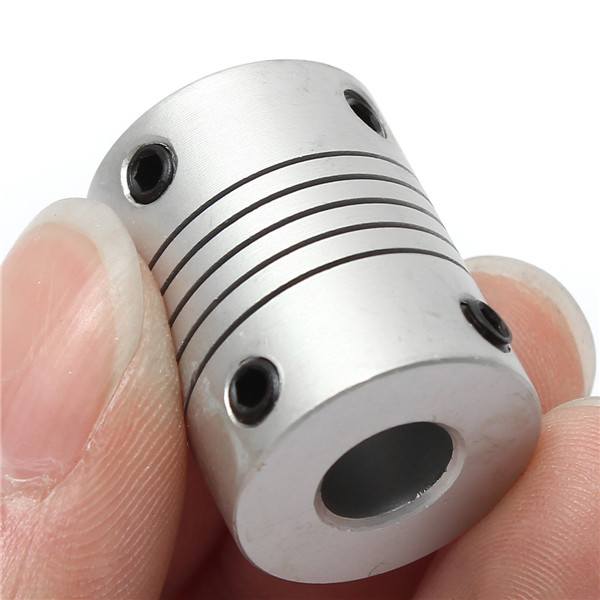 6mm x 8mm Aluminum Flexible Shaft Coupling OD19mm x L25mm CNC Stepper Motor Coupler Connector - photo 5