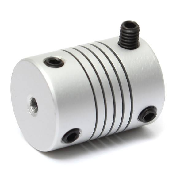 3mm x 3mm Aluminum Flexible Shaft Coupling OD19mm x L25mm CNC Stepper Motor Coupler Connector - photo 5