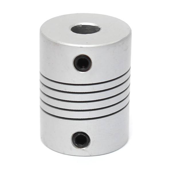6mm x 6mm Aluminum Flexible Shaft Coupling OD19mm x L25mm CNC Stepper Motor Coupler Connector - photo 2