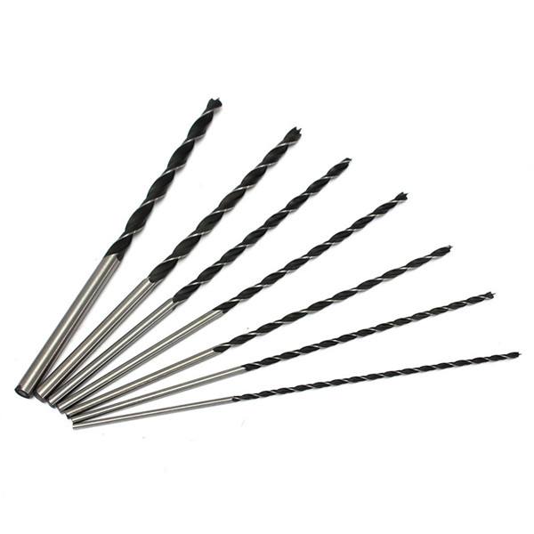 7pcs 4/5/6/7/8/10/12mm 300mm Brad Point Twist Drill Bits Set Wood Working Tool - photo 7