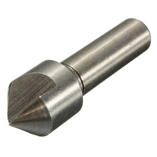 3pcs 10/12/16mm HSS Countersink Drill Bit Set Chamfering Cutter - photo 8