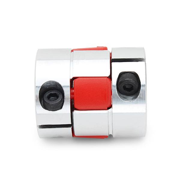 Machifit 8mmx10mm Aluminum Flexible Spider Shaft Coupling OD25mm x L30mm CNC Stepper Motor Coupler Connector - photo 4