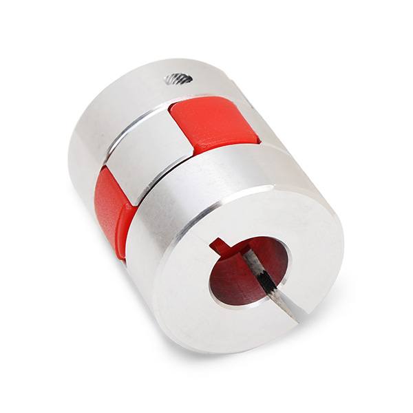 10mmx12mm Aluminum Flexible Spider Shaft Coupling OD25mm x L30mm CNC Stepper Motor Coupler Connector - photo 2