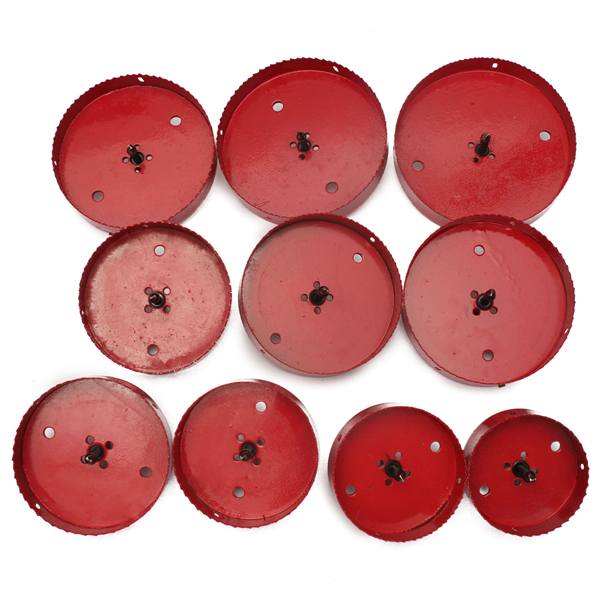 110-200mm M42 HSS Hole Saw Cutter Drill Bit Bi Metal Tip Drill For Aluminum Iron Wood - photo 10