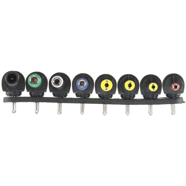 8Pcs Universal Notebook Laptop PC laptop AC DC Power Adapter Charger Tips Set - photo 6