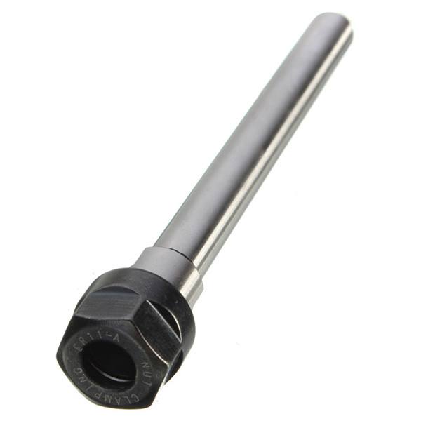 C10 ER11A 100L Collet Chuck Holder CNC Milling 100mm Extension Rod Straight Shank - photo 1