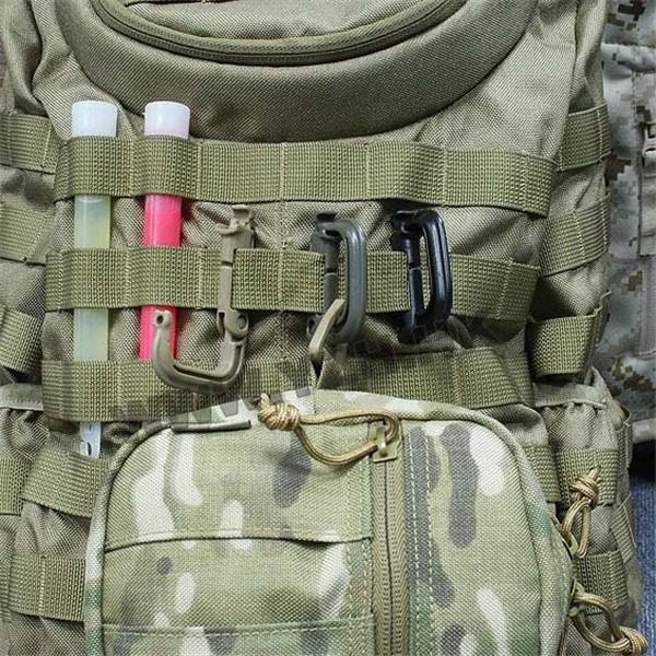 1 Piece MOLLE ITW Nexus GrimLoc D-Ring  Locking Clips 4 Colors for Optional - photo 8