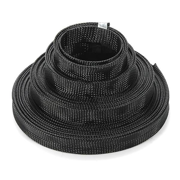 6mm Braided Expandable Auto Wire Cable Sleeving High Density Sheathing - photo 1