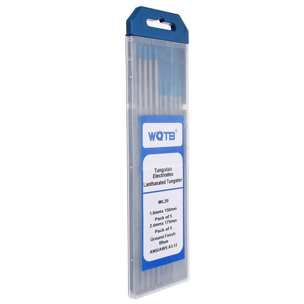 10pcs/set WL20 TIG Welding Tungsten Electrode 1.6mmx150mm +2.4mmx175mm - photo 3