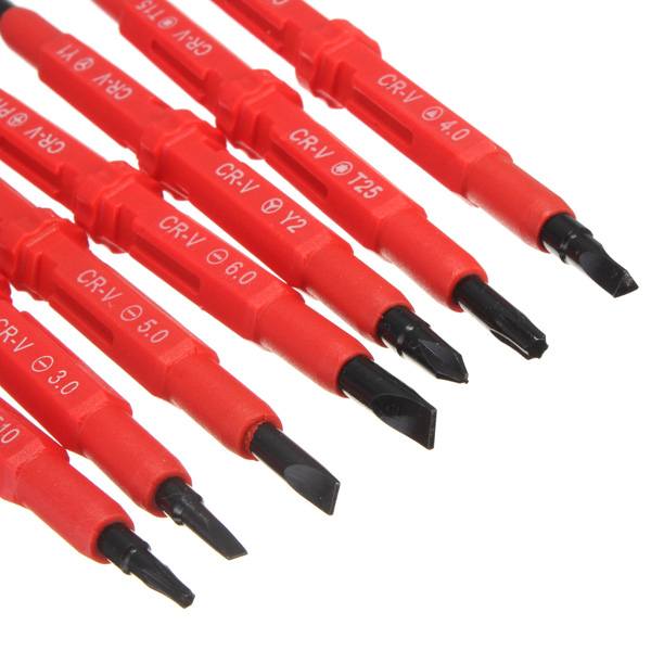 7pcs Multi-purpose Insulated Screwdriver Tools Electrical Handle - photo 4