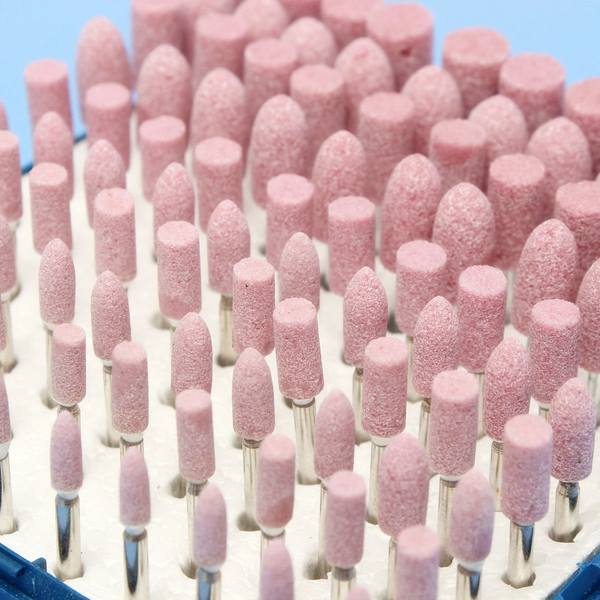 100pcs Abrasive Stone Point Grinding Head Wheel Tool Kit For Dremel Rotary Tools - photo 5