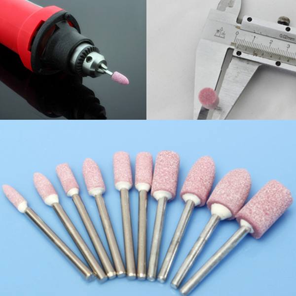100pcs Abrasive Stone Point Grinding Head Wheel Tool Kit For Dremel Rotary Tools - photo 8