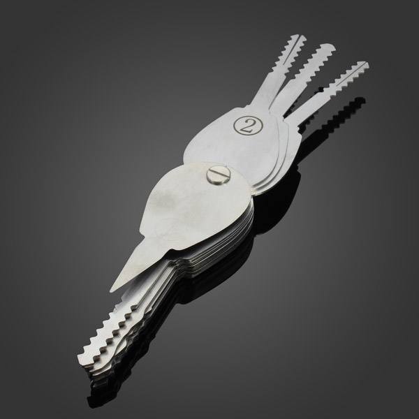 DANIU 20psc Foldable Car Lock Opener Double Sided Lock Pick Set Locksmith Tools - photo 5