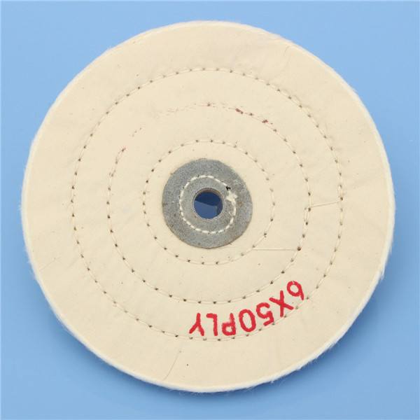 6 Inch Round Felt Wool 1/2inch Arbor Buffer Polisher Buffing Polishing Wheel - photo 1