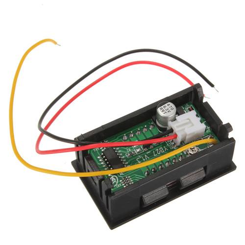 Mini Digital Volt Meterr Red Led Panel Meter DC 0V To 99.9V - photo 3