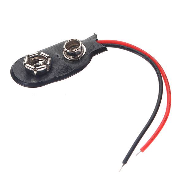 9Volt Battery Clip Connectors 9V Snap Clip Lead Wire - photo 2