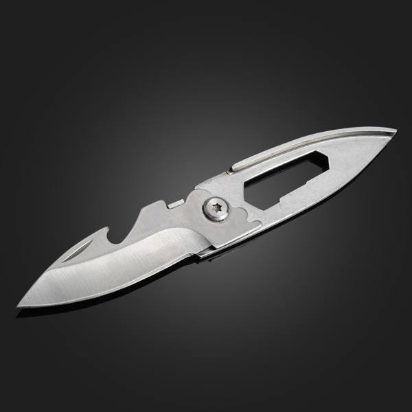 12cm Multifunction Mini Folding Knives Charms Keychain Gift Tool - photo 4