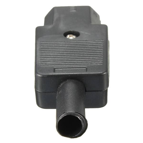 10A 250V IEC 320 C13 3pin Linker Female Mains Connector Black - photo 5