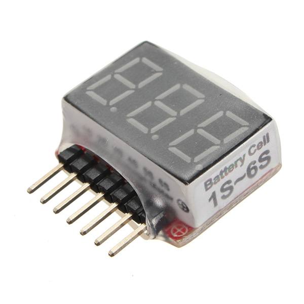 1S-6S Battery Voltage Meter Checker Low Voltage Tester - photo 1