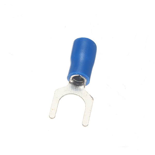 20pcs Heat Shrink Blue Wiring Crimp Butt Fork Terminals Connectors - photo 8