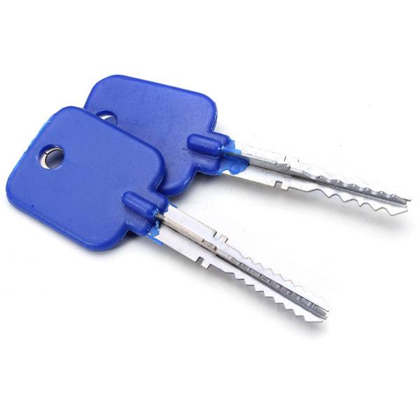 DANIU 5pcs Lock Repairing Tools Locksmith Try-Out Keys Set for Cross Lock - photo 4