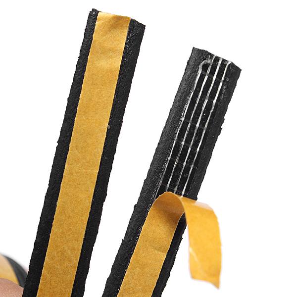 5M Draught Self Adhesive E Type Window Door Excluder Rubber Seal Strip - photo 7