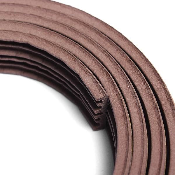5M Draught Self Adhesive E Type Window Door Excluder Rubber Seal Strip - photo 9
