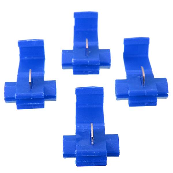 20pcs Wire Connectors Terminals Crimp Electrical Lock Quick Splice - photo 2
