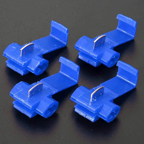 20pcs Wire Connectors Terminals Crimp Electrical Lock Quick Splice