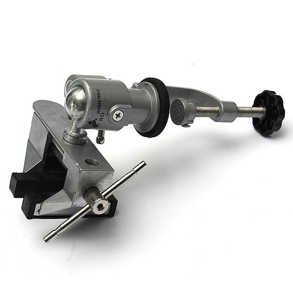 Professional Vises Bench Swivel Vise With Clamp 3 inch Table Top Vise - photo 7