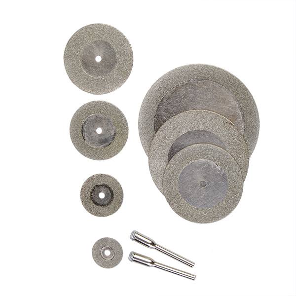 7 Pcs Diamond Grinding Slice Dremel Cutting Discs for Rotary tools - photo 2