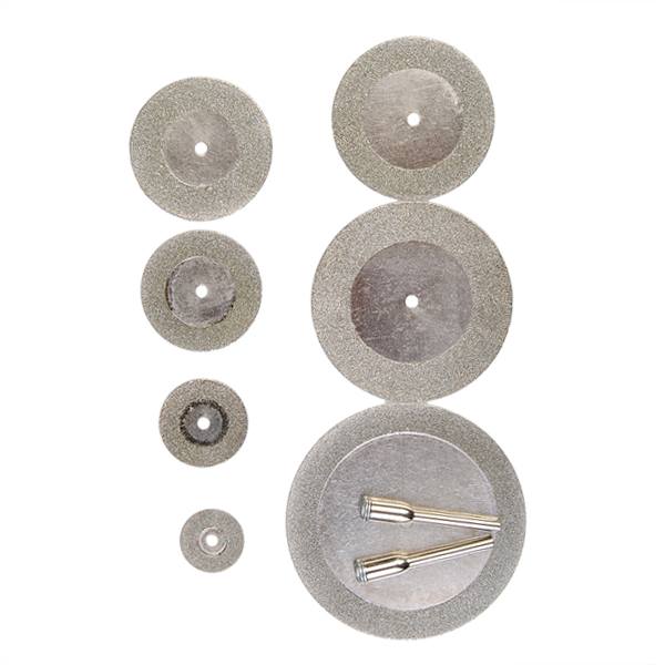 7 Pcs Diamond Grinding Slice Dremel Cutting Discs for Rotary tools - photo 3