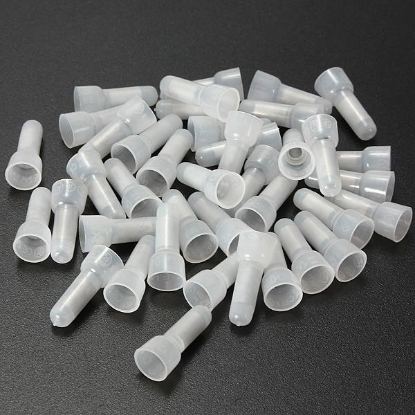 100pcs Closed End Crimp 22-16 16-14 12-10 AWG Wire Connector Terminal - photo 6
