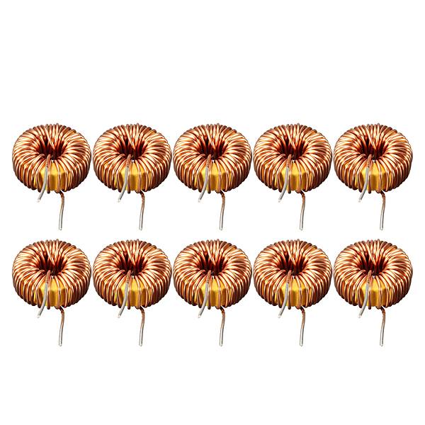 10pcs Toroid Core Inductor Wire Wind Wound mah--100uH 6A RoHS cc - photo 5